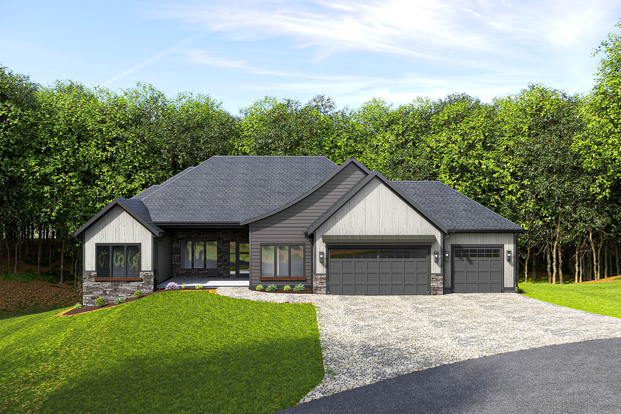 67 Mont Clair Trl. Big Hills at Horse Shoe New Houses in Asheville, North Carolina