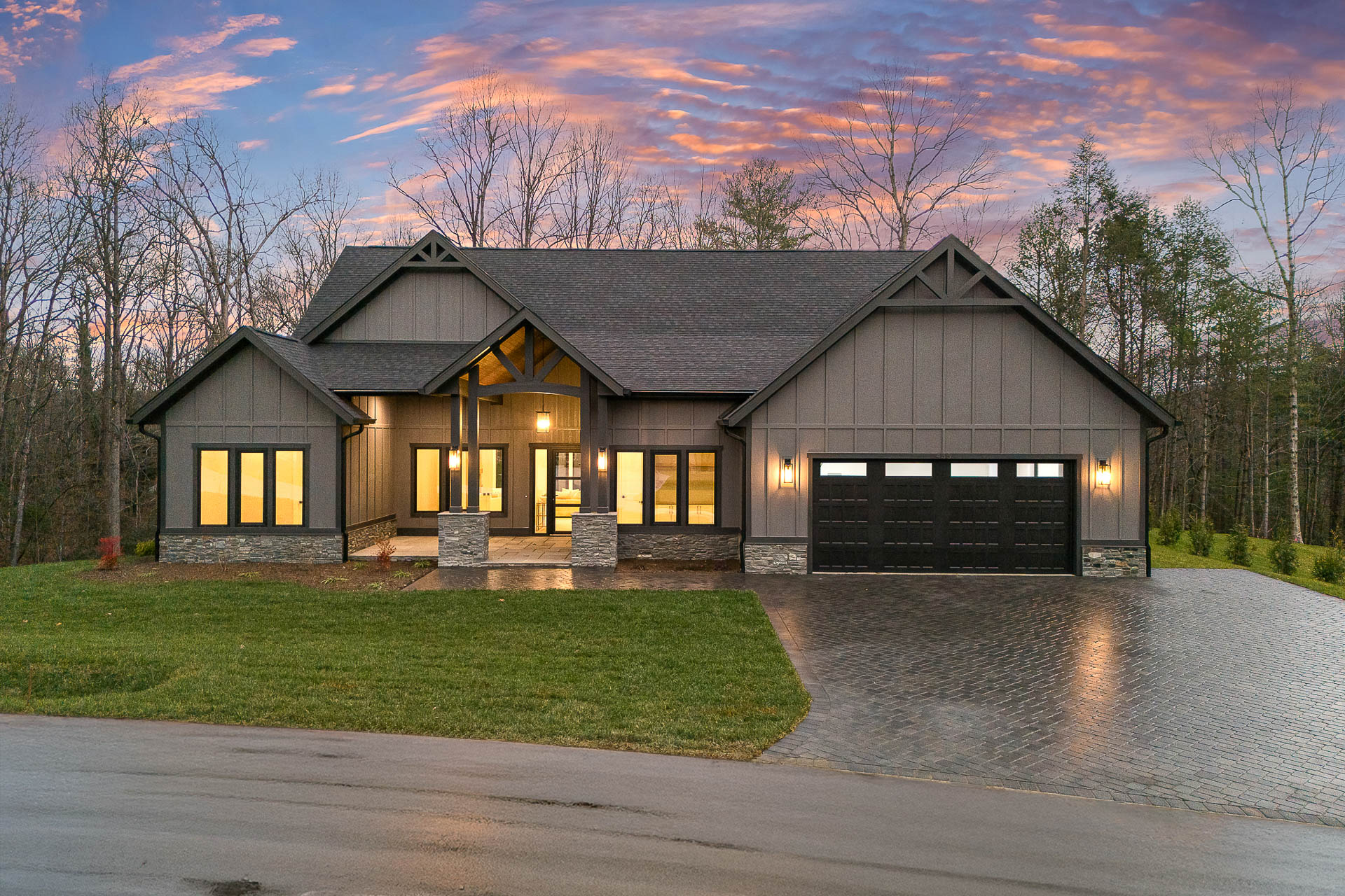 New House in Horse Shoe, NC. Lot #11, 2833 Brannon Rd 28742. Big Hills at Horse Shoe New Houses in Asheville, North Carolina